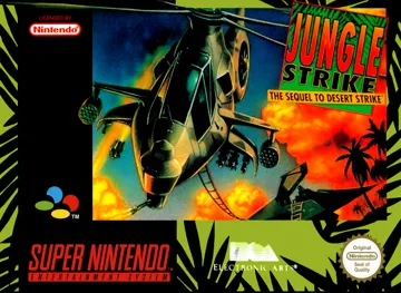 Jungle Strike (Europe) box cover front